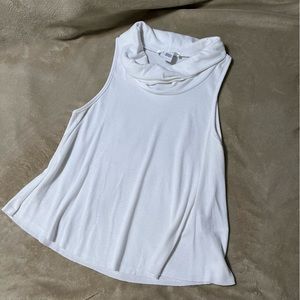 cowl neck swing tank top